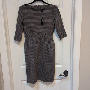 Striped, criss cross dress